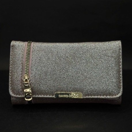 Vizon Simli Kadın Cüzdan – Fermuar Detaylı