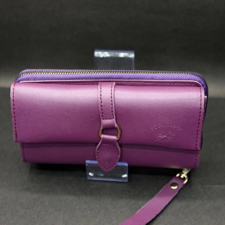 Mor Bilek Askılı Kadın Cüzdan – Kapaklı, Fermuarlı