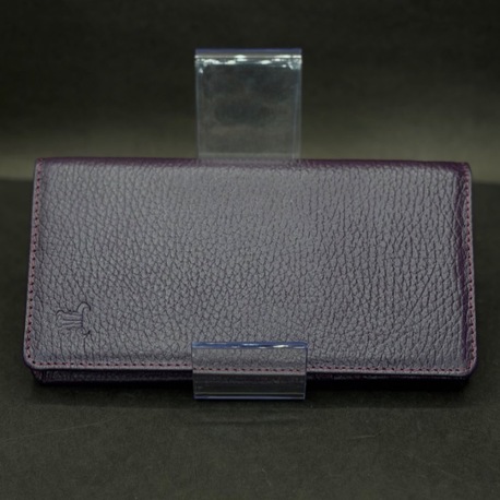 Mürdüm Tonlu Kadın Cüzdan – Fermuarlı İç Bölmeli