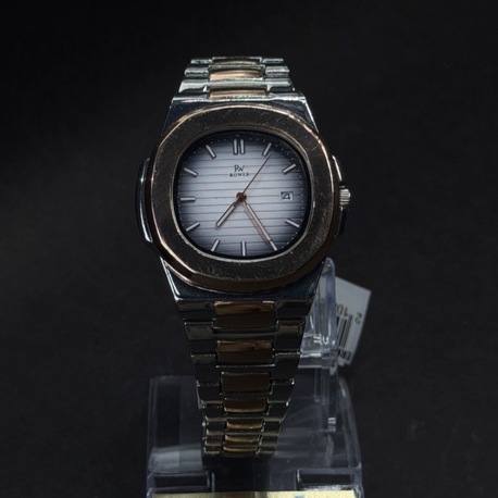 Modern Kare Kasa Metal Kordon Erkek Saati