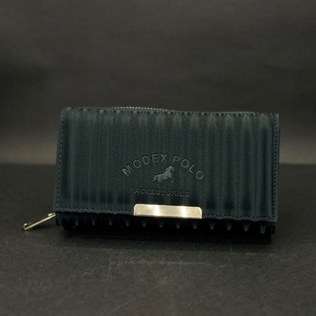 Siyah Renk Çok Bölmeli Kadın Cüzdan