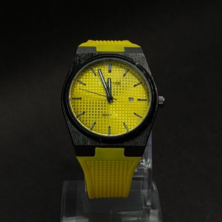 Chopper Sarı Silikon Kordon Erkek Saati