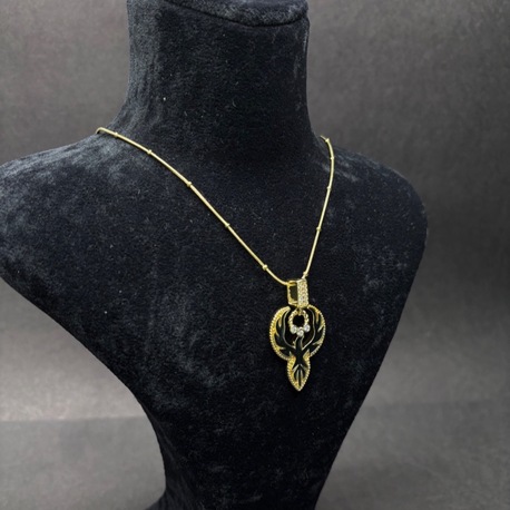 Altın Renk Anka Kuşu Figürlü Kolye