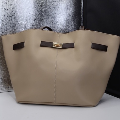 • Tokalı Büyük El Çantası – Bej