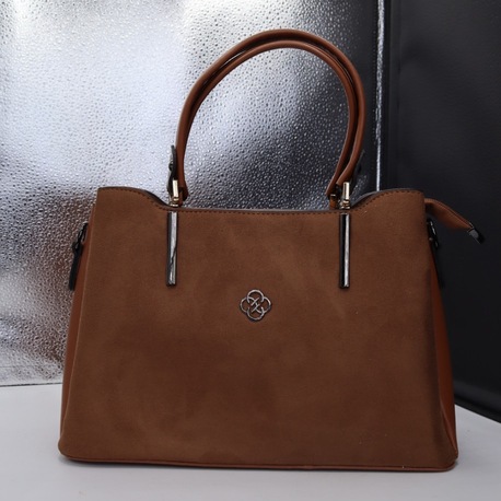 • Zarif Tasarımlı Kahverengi Kadın Çanta