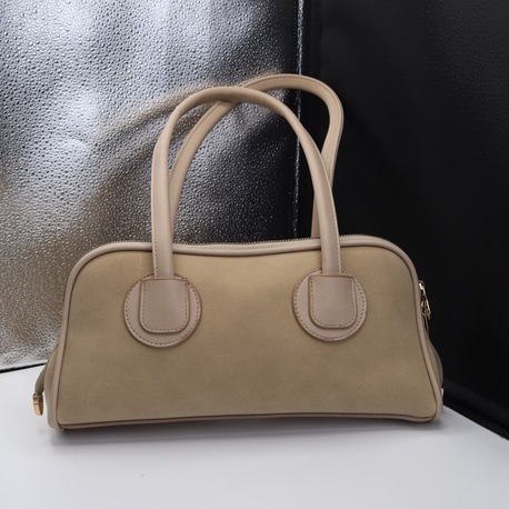 Bej Yumuşak Dokulu Kadın El Çantası