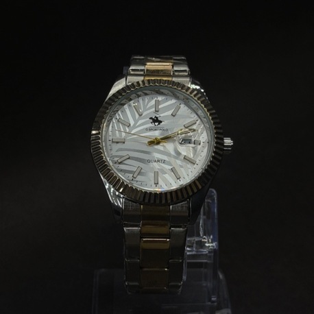 Gold Detaylı Siyah Kadran Metal Kol Saati